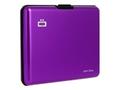 ÖGON Big Stockholm Alu credit card holder Purple