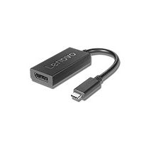 LENOVO USB-/ DisplayPort-adapter - 24 pin USB-C (hane) till DisplayPort (hona) - DisplayPort 1.2a - stöd för 4K - för ThinkBook 14s Yoga G2 IAP, ThinkCentre M75t Gen 2, ThinkPad T14s Gen 3, X1 Nano Gen 2 (4X90Q93303)