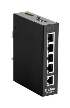 D-LINK 5 Port Unmanaged Switch 5/0sfp (DIS-100G-5W)