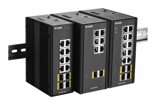 D-LINK Administrerad Switch, 12-portar,  Gigabit, PoE, SFP, värmetålig,  (DIS-300G-12SW)