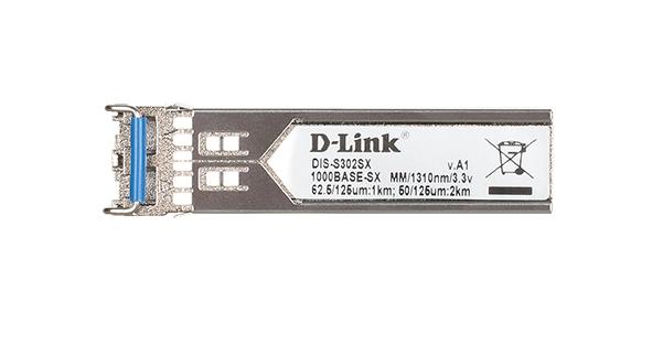 D-LINK 1-port Mini-GBIC SFP to 1000BaseSX Multi mode (DIS-S302SX)