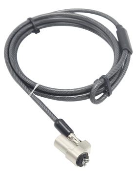 DICOTA Security Cable Wedge Lock Ultra Slim, masterkeyed,  3.2x4.5mm slot (D31542)