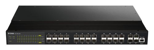 D-LINK 24 Ports SFP Plus 4 Port 10G SFP+ with Single AC in (DIS-700G-28XS)