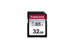 TRANSCEND 300S, 32 GB, SDHC, Klasse 10, UHS-I, 95 MB/s, Sort