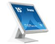 IIYAMA ProLite T1531SR-W5 - LED monitor - 15" - touchscreen - 1024 x 768 - TN - 370 cd/m² - 700:1 - 8 ms - HDMI, VGA, DisplayPort - speakers - white