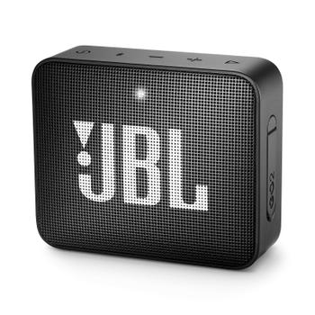 JBL Go 2 - Højttaler - til transportabel brug - trådløs - Bluetooth - 3 Watt - sort (JBLGO2BLK)