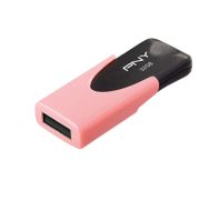 PNY ATTACHE 4 PASTEL 16GB USB2 CORAL READ 25MB/S WRITE 8MB/S MEM