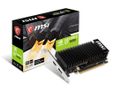 MSI GeForce GT 1030 Silent Low Profile OC - 2GB GDDR4 RAM - Grafikkort