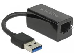 DELOCK Adapter SuperSpeed USB (USB 3.1 Gen 1) with USB Type-A male > Gigabit