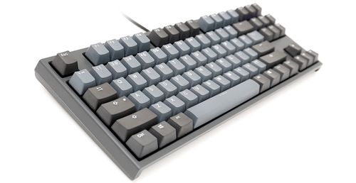DUCKY One 2 Skyline TKL Cherry MX Brown - Gaming Tastatur - Uden Numpad - Nordisk - Grå (DKON1887-BFIPDZHBS)