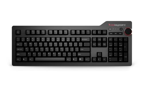 Das Keyboard 4 Professional,  Cherry MX Blue, Nordisk, USB, svart (DASK4MKPROCLI-NO)
