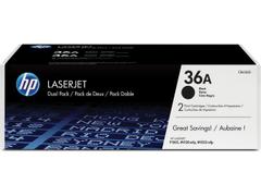 HP 36A 2-pakning svarte originale LaserJet-tonerkassetter