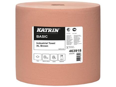 KATRIN Aftørringspapir KATRIN Basic XL brun (463918)