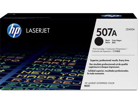 HP 507A - Svart - original - LaserJet - tonerpatron (CE400A) - for LaserJet Enterprise MFP M575; LaserJet Enterprise Flow MFP M575; LaserJet Pro MFP M570 (CE400A)