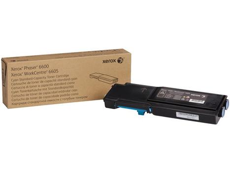 XEROX x Phaser 6600 - Cyan - original - toner cartridge - for Phaser 6600, WorkCentre 6605 (106R02245)