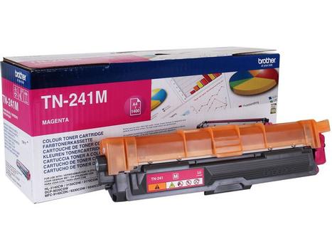 BROTHER TN-241M TONER CARTRIDGE MAGENTA F. HL-3140/ 3150/ 3170 F.1400 P SUPL (TN241M)