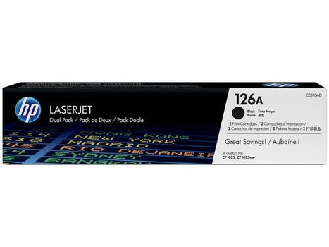 HP Dual Pack 126A Toner (CE310AD)