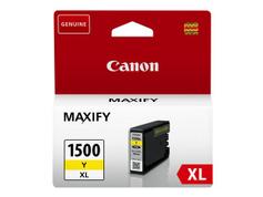 Canon PGI-1500XL Y - Høy ytelse - gul - original - blekkbeholder