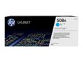 HP TONER CARTRIDGE 508A CYAN . SUPL