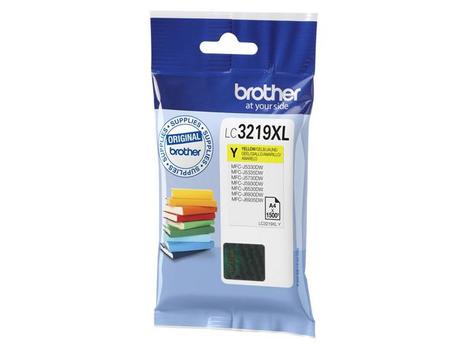 BROTHER LC-3219XLY INKCARTRIDGE YELLOW 1500 PAGES ISO STANDARD 24711 SUPL (LC3219XLY)
