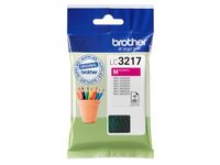 BROTHER LC-3217M INK CARTRIDGE MAGENTA APP 550 PAGES ISO STANDARD 24711 SUPL (LC3217M)