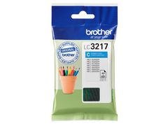BROTHER LC-3217C INK CARTRIDGE CYAN APP 550 PAGES ISO STANDARD 24711 SUPL