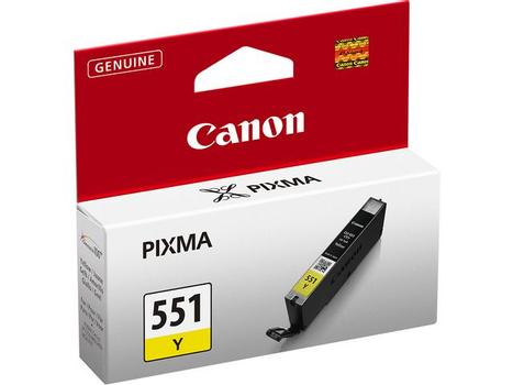 CANON CLI-551 Y YELLOW INK TANK SUPL (6511B001)