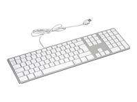 MATIAS Wired Aluminum Keyboard for Mac ? Silver - US Layout (FK318S)