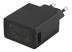 EPZI väggladdare 100-240V till USB 5V 2.1A - 1xUSB Typ A, svart