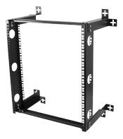 Deltaco IMP 19-DTSR0512 - Rack - åpen ramme - veggmonterbar - svart - 12U - 19"