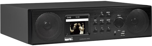 IMPERIAL DABMAN i450, DAB+/ FM/ internetradio,  2x7W, BT, wifi, svart (22-245-00)