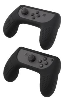 DELTACO Nintendo Switch Joy-Con silicone grips, black (GAM-032)