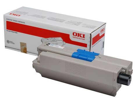 OKI C301 C321 toner cartridge black standard capacity 2.200 pages 1-pack (44973536)