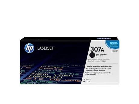 HP 307A - svart - original - LaserJet - tonerpatron (CE740A) (CE740A)