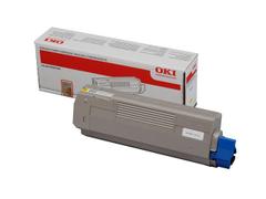 OKI C610 Origineel Tonercartridge 44315305 Geel