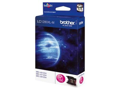 BROTHER LC1280XLM ink cartridge magenta (1200) (LC1280XLM)