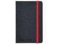 Black N Red A5 Casebound Hard Cover Journal Ruled 144 Pages Black/Red - 400033673