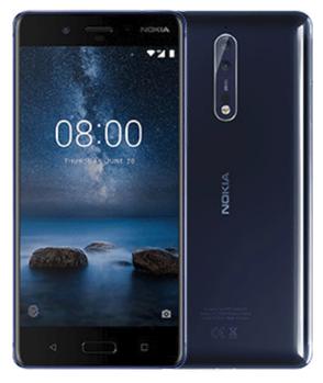 NOKIA NOKIA 8 6/128GB Polished Blue duel sim (11NB1L01A25)