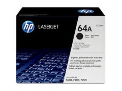 HP Original HP 64A LaserJet-tonerpatron, sort