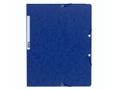 EXACOMPTA Strikkmappe EXACOMPTA A4 u/kl 400g blå