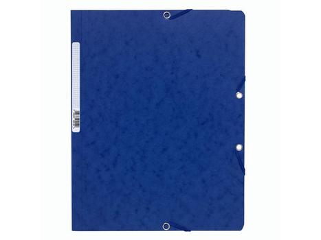 Strikkmappe EXACOMPTA A4 u/kl 400g blå (5512E*25)