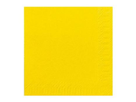 DUNI Serviett DUNI 3L 33cm gul (125) (180437)