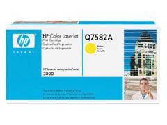 HP Original HP 503A LaserJet-tonerpatron, gul