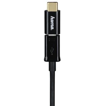 HAMA USB Adapter USB-C Han-Micro Hun Guldbelagt TL (00135723)