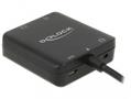 DELOCK HDMI Audio Extractor 4K 60 Hz compact (63276)