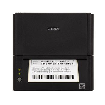 CITIZEN CL-E321 Label Printer Black (LAN/ USB/ Serial/ EN Plug) (CLE321XEBXXX $DEL)
