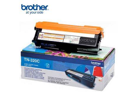 Brother TN320C - cyan - original - tonerpatron (TN320C)