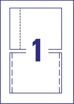 AVERY Printer Label White Cd (C32250-25)