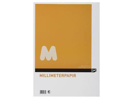 EMO Millimeterpapir EMO A3 80g 50 blad (21682)
