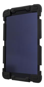 DELTACO Cover silicon 7-8 Tablets, Stand, Black (TPF-1302)
